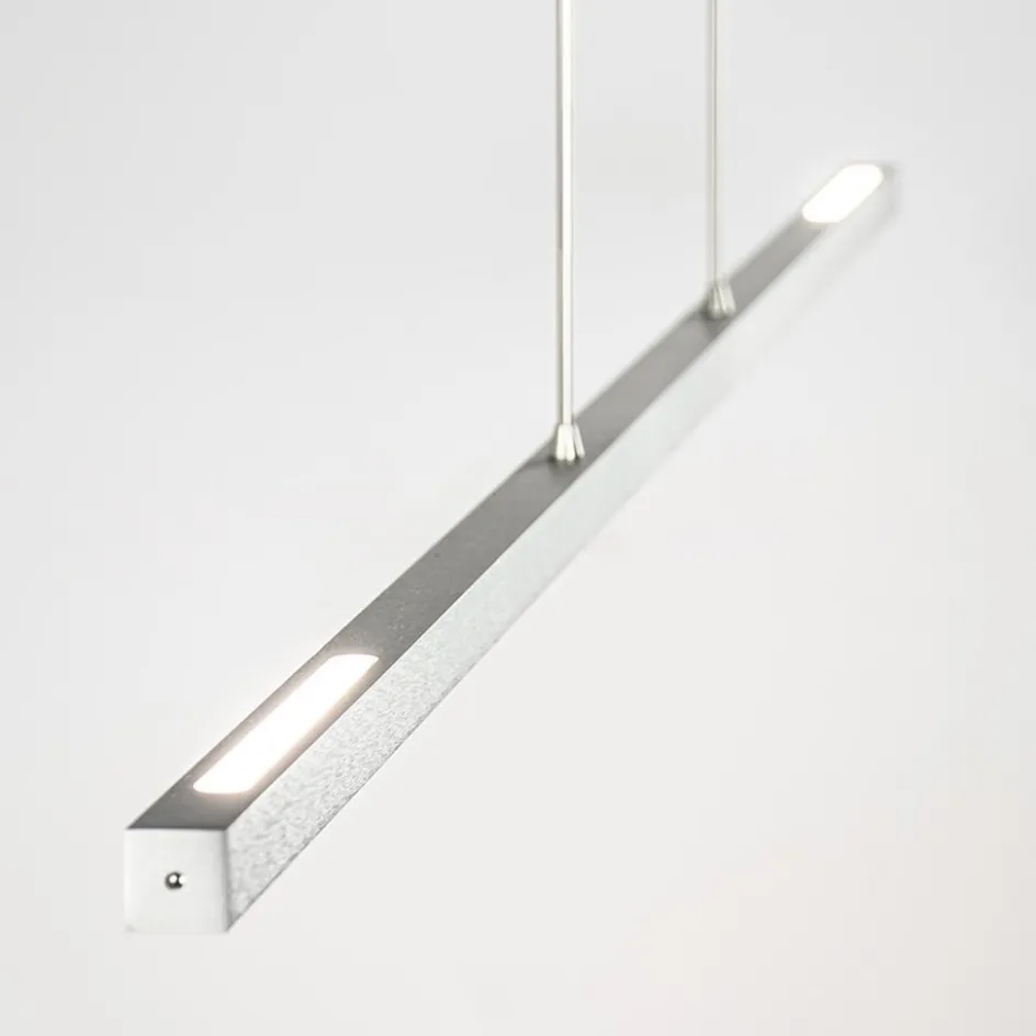 Aluminium LED hanglamp nikkel mat inclusief dimmer>Straluma Outlet