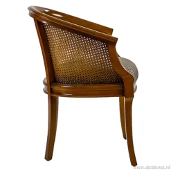 Armstoel met webbing en stoffen zitting><noscript><img width=