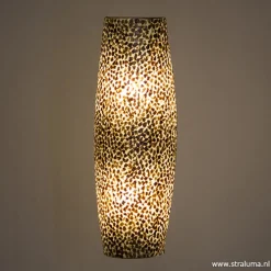 Beach wandlamp goud capiz schelpen>Straluma Online