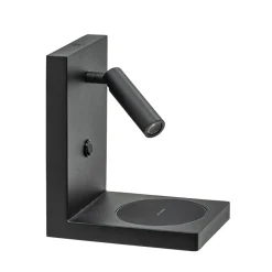 Bedlamp leesspot zwart incl. fast charger>Straluma Online