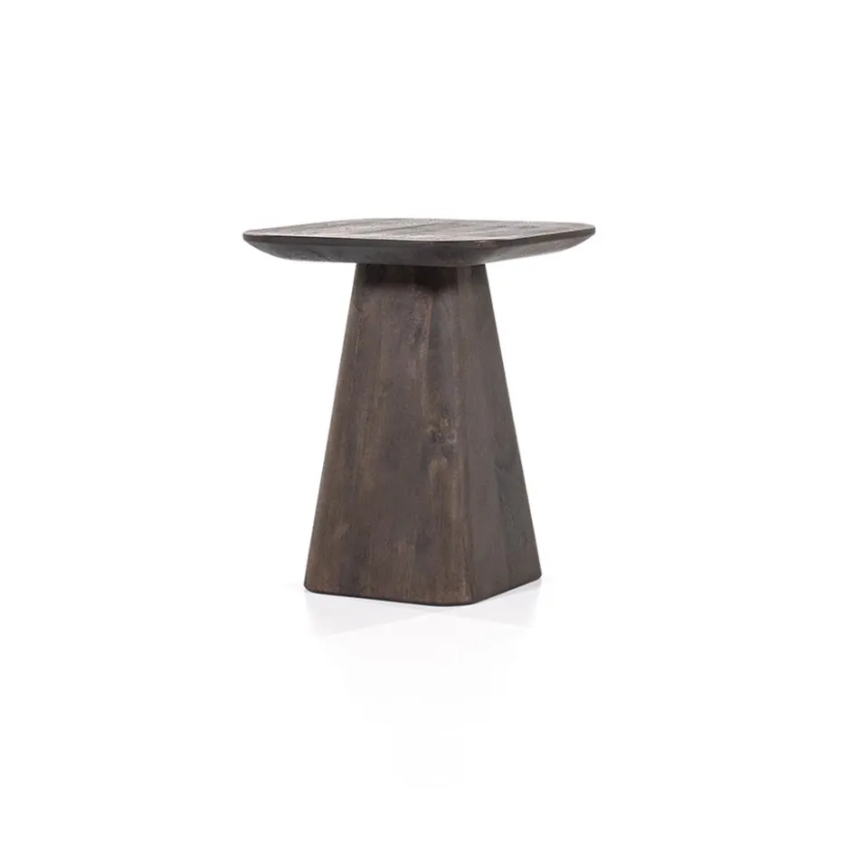 Bijzettafel Aron bruin 40x40 cm>Straluma Outlet