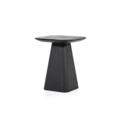 Bijzettafel Aron zwart 40x40 cm>Straluma Outlet