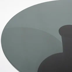 Bijzettafel Boogie L zwart Ø70 cm>Straluma Outlet