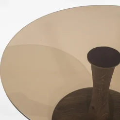 Bijzettafel Boogie S bruin Ø55 cm>Straluma Outlet