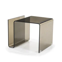 Bijzettafel bruin 48x42x38 cm>Straluma Sale