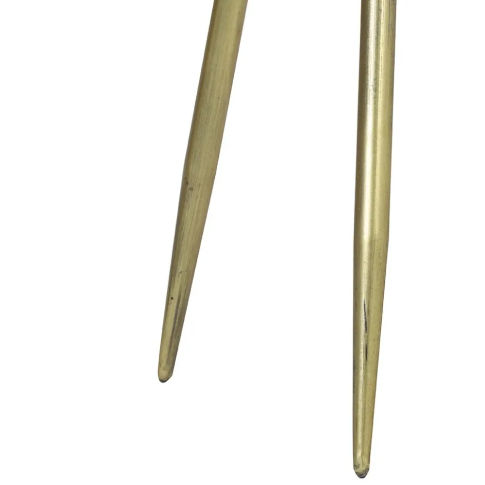 Bijzettafel Envira antiek goud Ø35x98,5 cm>Straluma Outlet