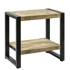 Bijzettafel 2-laags mango hout naturel>Straluma Best