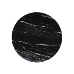 Bijzettafel Lomelo zwart marmer met antiek brons>Straluma Clearance