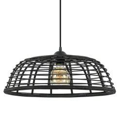 Botanisch landelijke hanglamp zwart>Straluma New