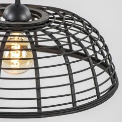 Botanisch landelijke hanglamp zwart><noscript><img width=