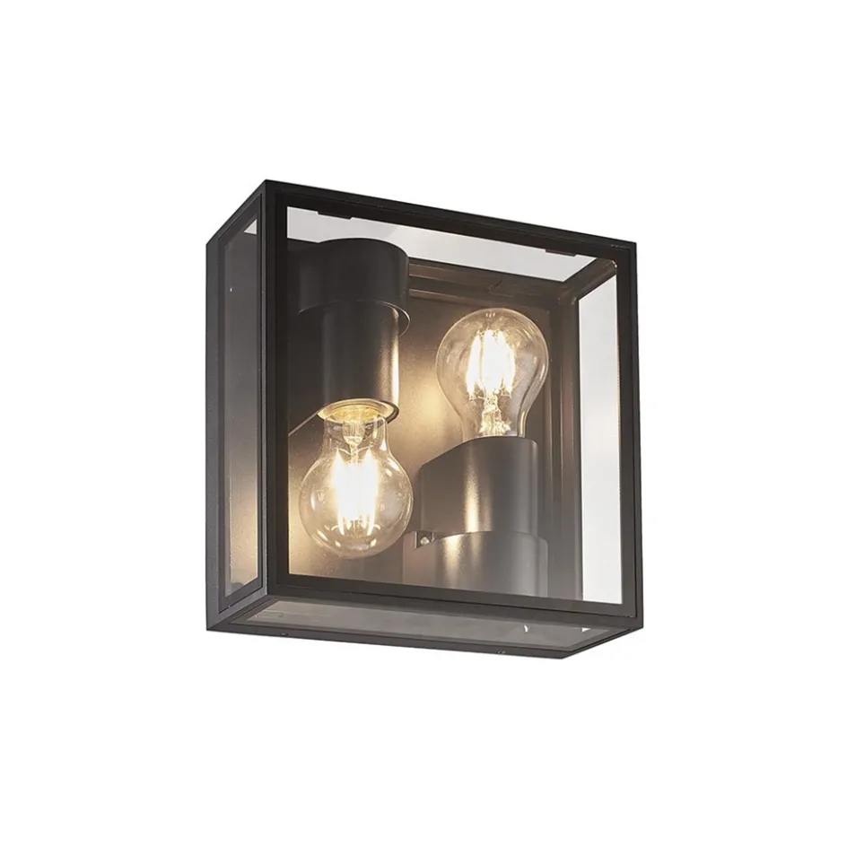 Buitenlamp lantaarn vierkant antraciet IP65>Straluma New