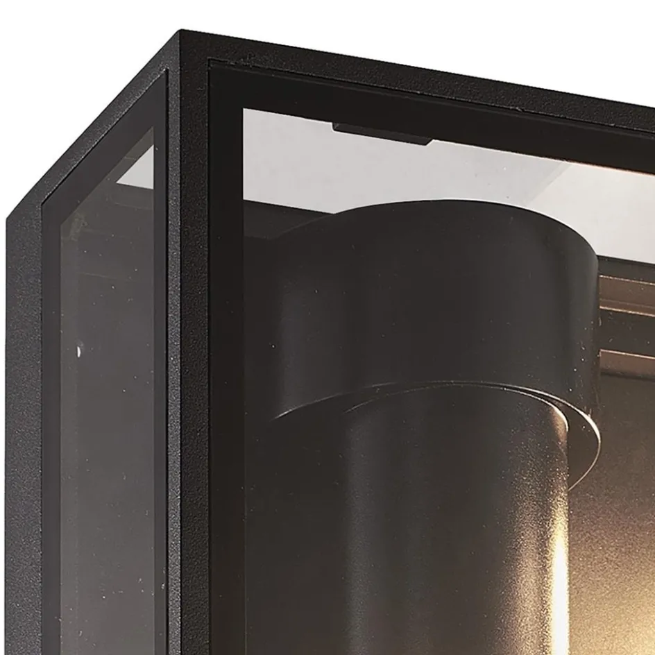 Buitenlamp lantaarn vierkant antraciet IP65>Straluma New