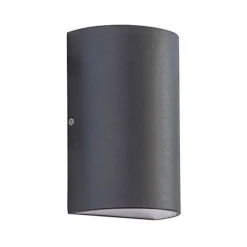 Buitenlamp wand up+down antraciet IP54>Straluma Clearance