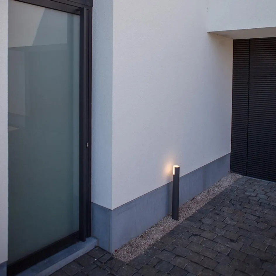 Buitenpaal grijs cilinder draaibaar IP54>Straluma Outlet