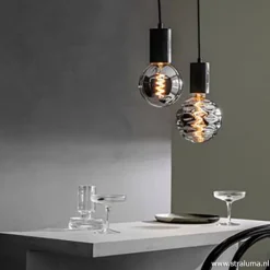 Calex Bilbao led lamp titanium 4w e27><noscript><img width=