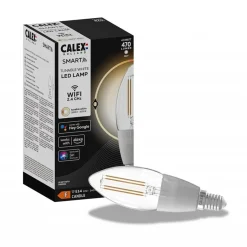 Calex Smart Home E14 LED filament helder kaars><noscript><img width=
