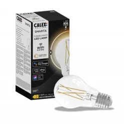 Calex Smart Home E27 LED filament helder A60><noscript><img width=