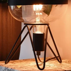 Calex tafelarmatuur driepoot zwart E27><noscript><img width=