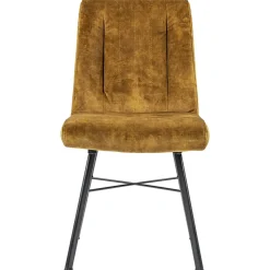 Chique eetkamerstoel velours goud>Straluma New