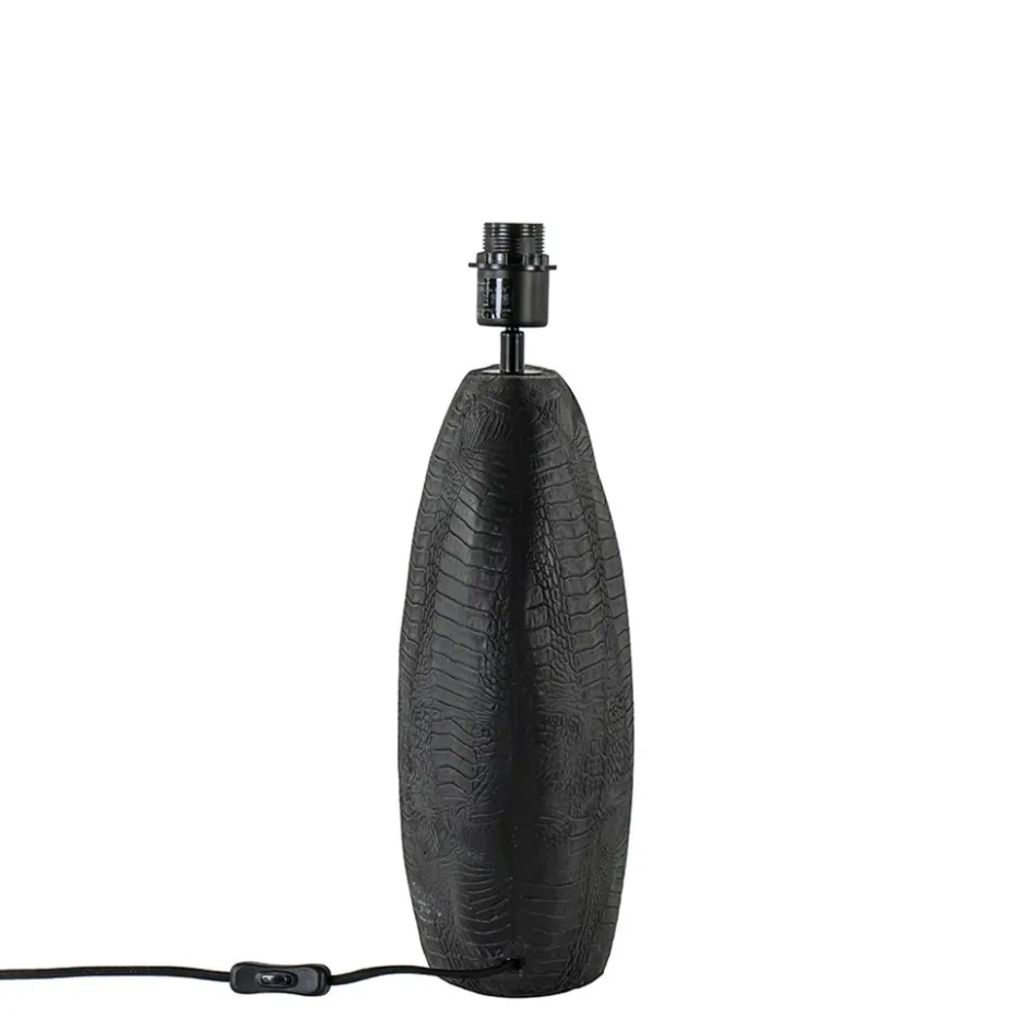 Chique lampvoet Skeld mat zwart exclusief kap>Straluma Online