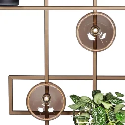 Decoratief metalen wandrek inclusief potten>Straluma Discount