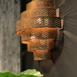 Decoratieve wandlamp ambachtelijk brons><noscript><img width=