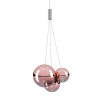 Design hanglamp Random rose goud glas inclusief LED>Straluma Discount