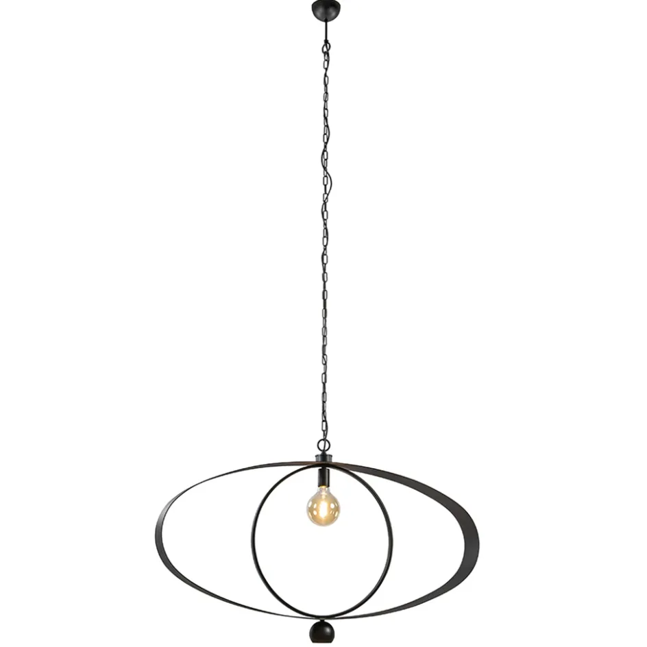 Design hanglamp textured black ovaal>Straluma New
