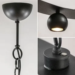 Design hanglamp textured black ovaal><noscript><img width=