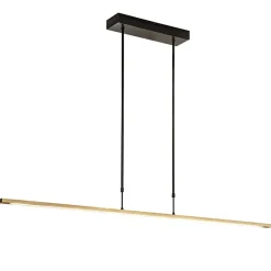 Design LED hanglamp aluminium mat zwart/mat goud>Straluma Hot