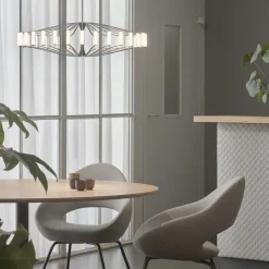 Design LED hanglamp Wheel zwart 75 cm><noscript><img width=