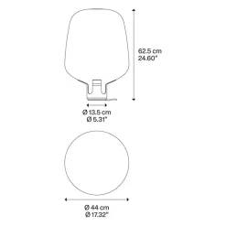 Design tafellamp Flar large terra/turqoise><noscript><img width=