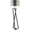 Design vloerlamp frame mat zwart excl kap>Straluma Outlet