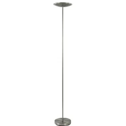 Dimbare LED uplighter vloerlamp nikkel>Straluma New