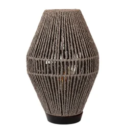 Draad tafellamp hoogwaardig papier grijs>Straluma New