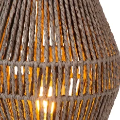 Draad tafellamp hoogwaardig papier grijs><noscript><img width=