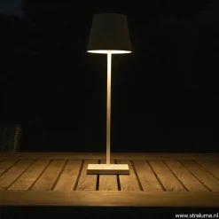 Draadloze tafellamp wit met dimbaar LED><noscript><img width=