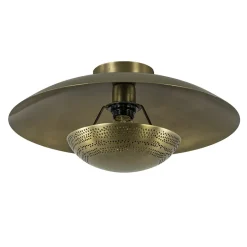 Elegante plafond/wandlamp antiek brons>Straluma Best