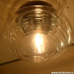 Glazen art deco Plafonniere keuken-hal><noscript><img width=