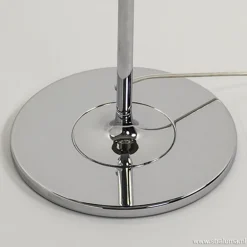 Glazen tafellamp Pearl met chroom><noscript><img width=