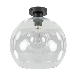 Globe plafondlamp helder glas 30 cm>Straluma Sale