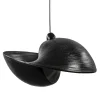 Grote bamboe hanglamp shell zwart>Straluma New