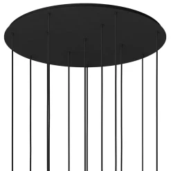 Grote design hanglamp / videlamp zwart Ø100 cm>Straluma Clearance