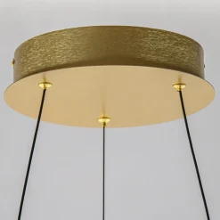 Grote design hanglamp LED gouden ring><noscript><img width=