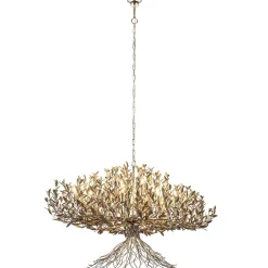 Grote design hanglamp ovaal oud zilver>Straluma Clearance