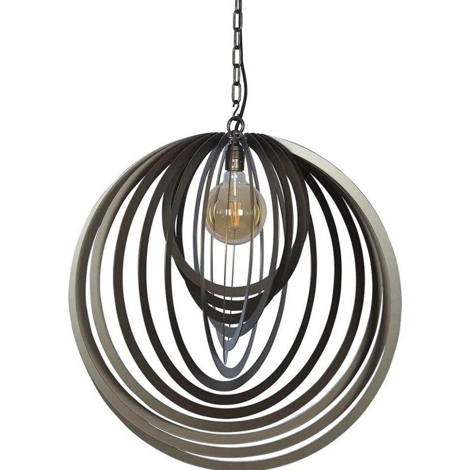 Grote design hanglamp ringen platinum 80 cm>Straluma Discount