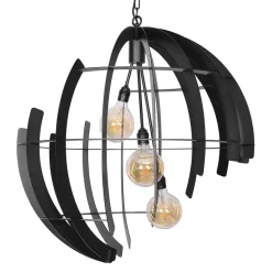 Grote hanglamp Terra 80 cm zwart>Straluma New