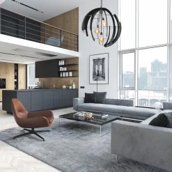 Grote hanglamp Terra 80 cm zwart><noscript><img width=