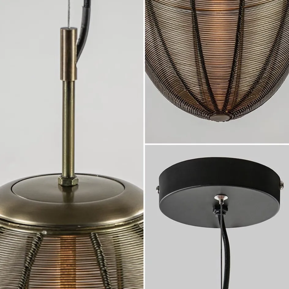 Grote hanglamp Yaelle antiek brons Light and Living>Straluma Outlet