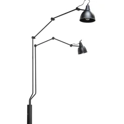 Grote 2-lichts wandlamp met verstelbare armen>Straluma New